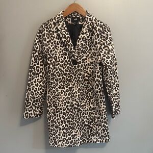 H&M Leopard Print Women's Coat